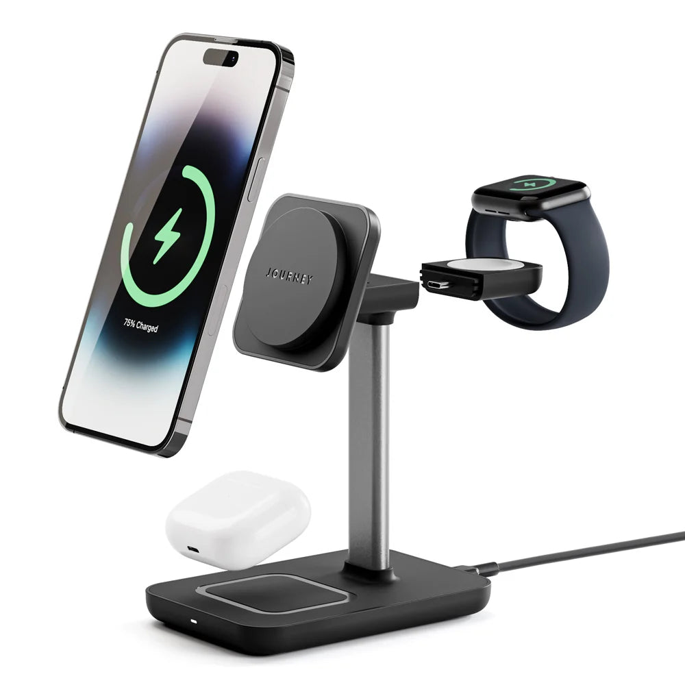 TRIO 3-In-1 Wireless Charging Station
