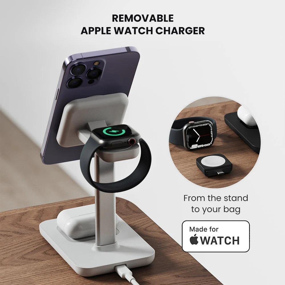 TRIO 3-In-1 Wireless Charging Station