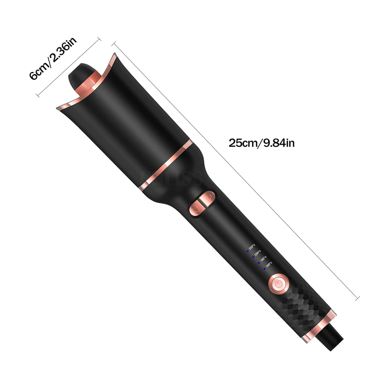 Automatic Hair Curler Professional Classic Rose Hair Curler Auto Design Rotating Hair Curling Iron Automatic Hair Curler